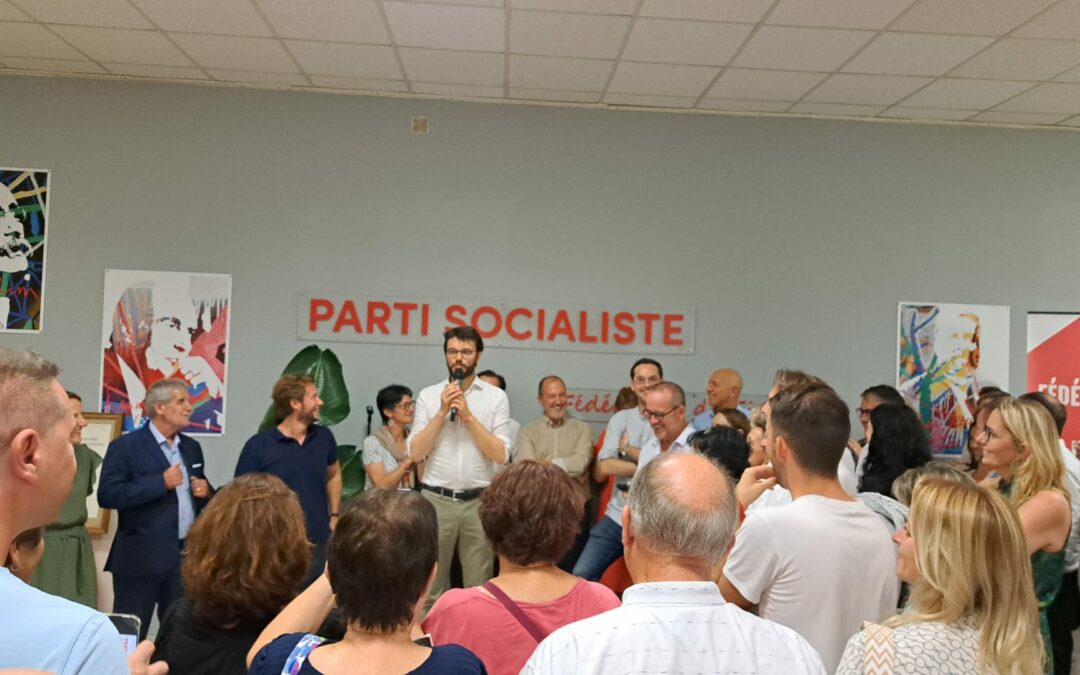 Journées parlementaires des députés socialistes à Bordeaux