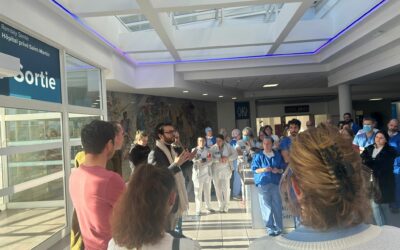 Soutien aux grévistes de l’hôpital Saint-Martin