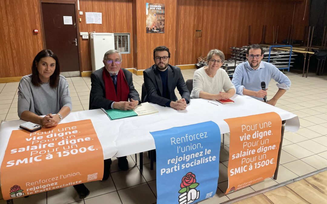 Déplacement à Saint-Etienne pour parler travail et emploi !