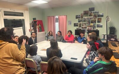 Rencontre avec les jeunes du Calvaire-Saint-Pierre