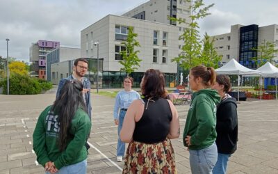 Rencontre avec différentes associations dans le cadre de l’événement solidaire « Le Hameau des possibles »