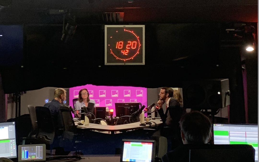 Mon intervention sur l’émission « Le temps du débat » de France Culture