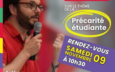 Café politique : échangeons sur le thème de la précarité étudiante !