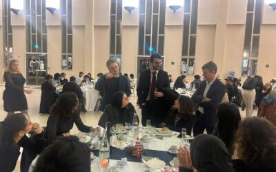 Repas du Noël du secours populaire à l’Université de Caen