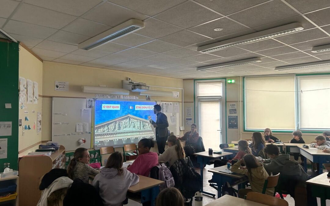 Intervention à l’école Célestin Frenet