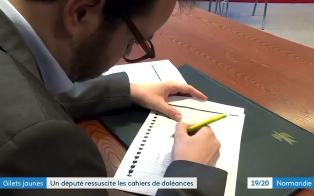 Retour sur le projet « cahiers de doléances »
