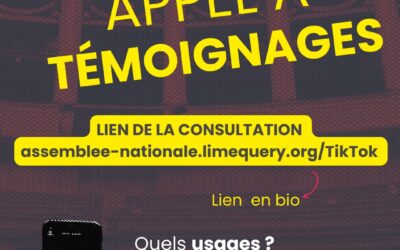 Lancement d’une consultation citoyenne « TikTok »