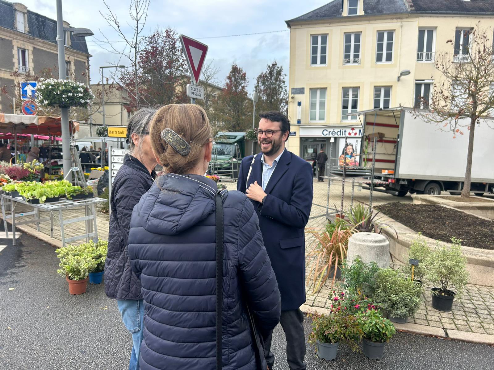 Sur le marché d’Argences