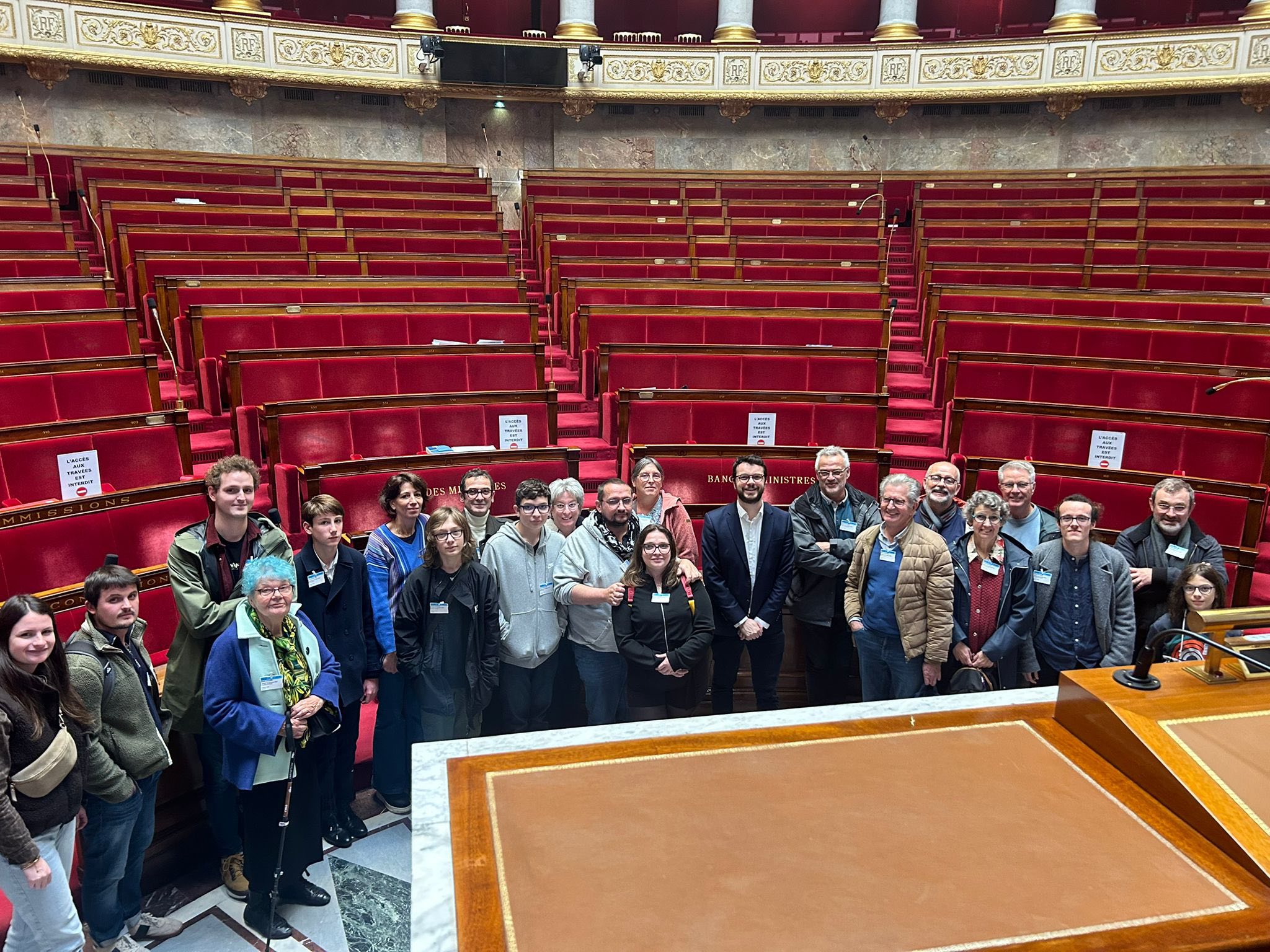 Retour sur une visite de l’Assemblée nationale