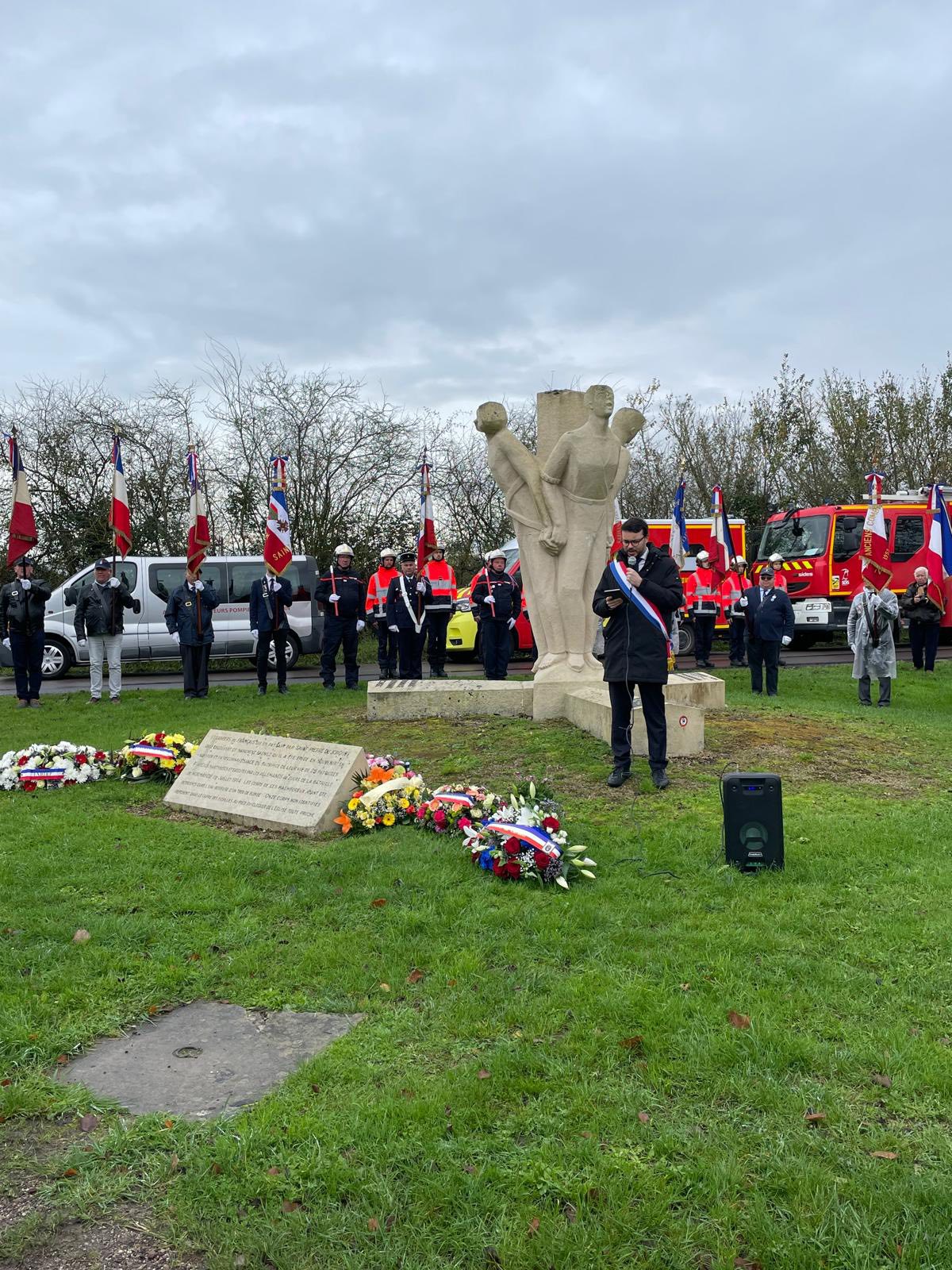 Cérémonie à St-Pierre-du-Jonquet