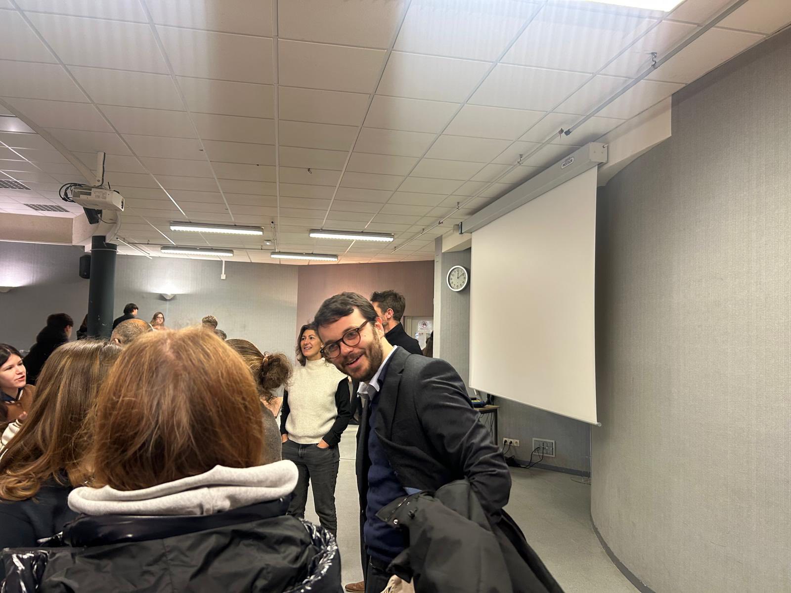 Temps d&rsquo;échanges au Lycée Rostand