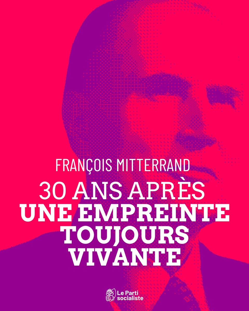 30 ans de la disparition de François Mitterrand