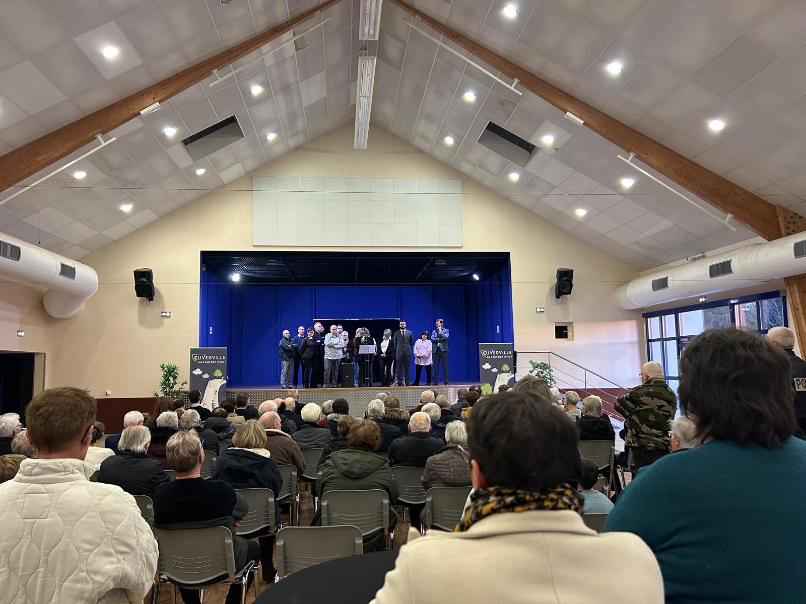 Voeux dans plusieurs communes de la circonscription