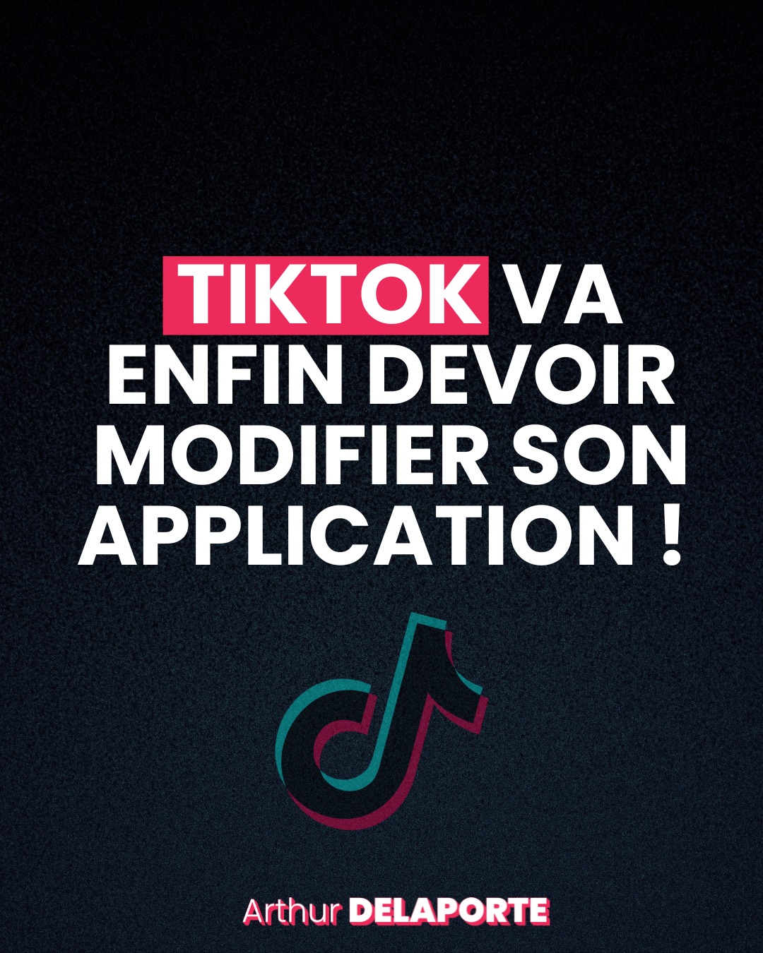 Tiktok va devoir modifier son application !