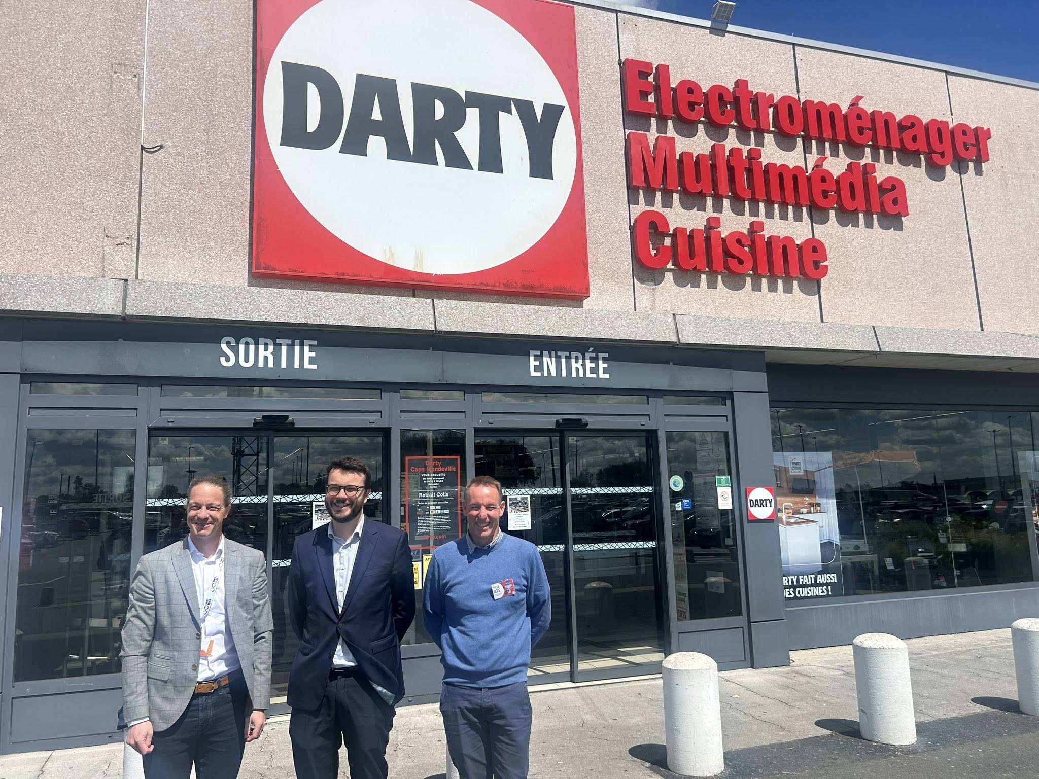 Déplacement Darty de Mondeville