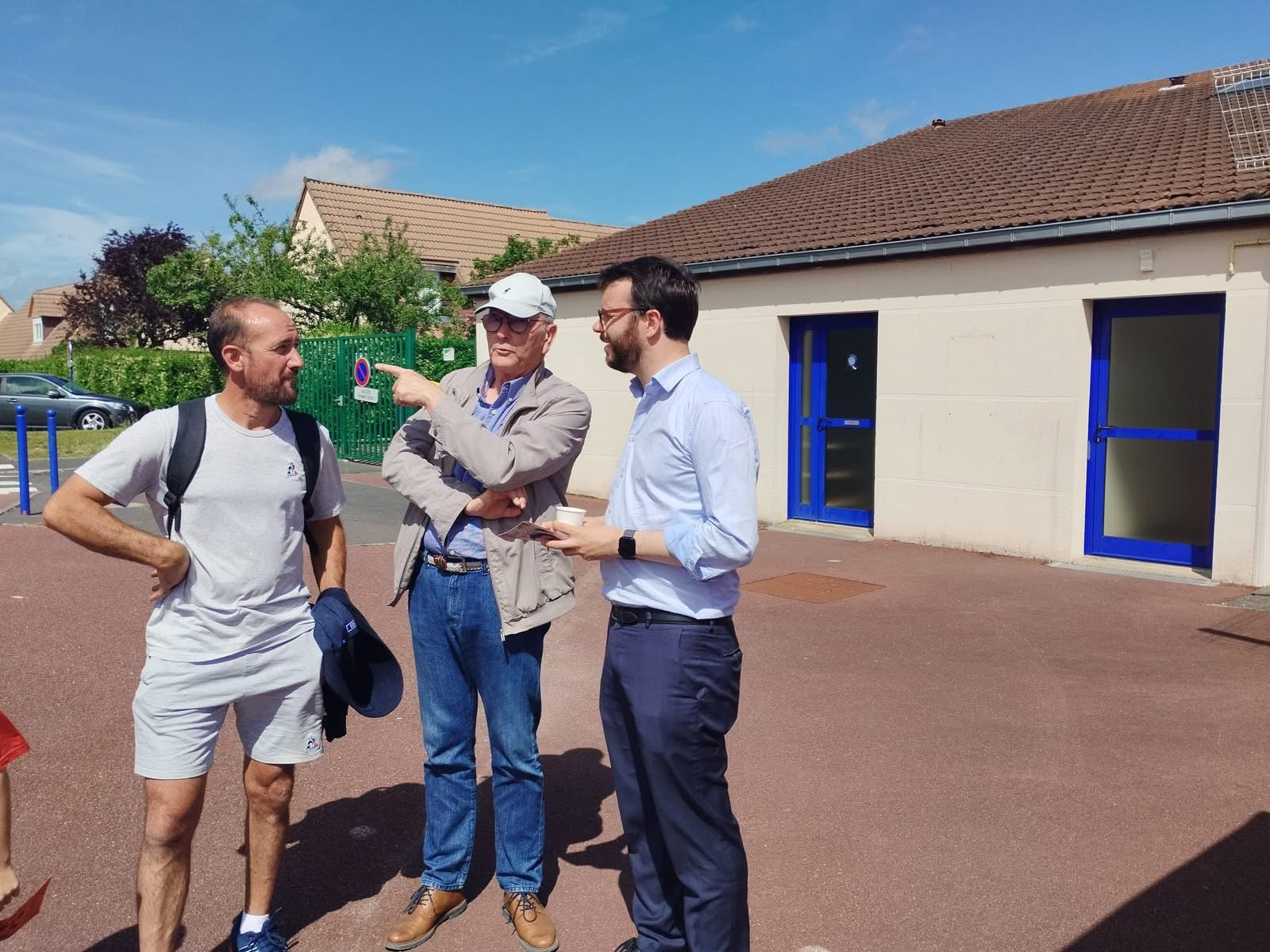 Sortie d&rsquo;école à Cuverville