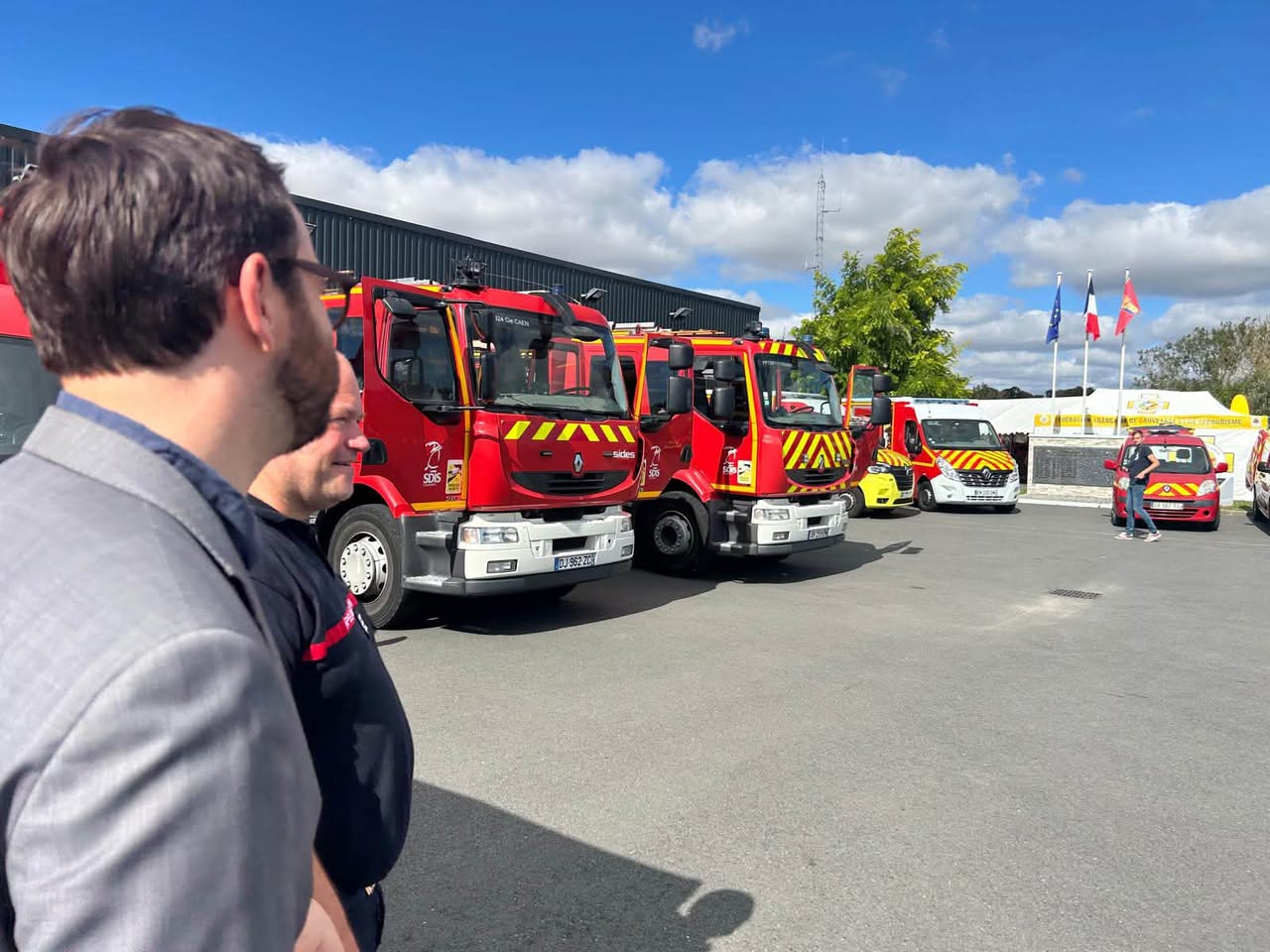 Portes ouvertes du centre d&rsquo;incendie et de secours de Troan