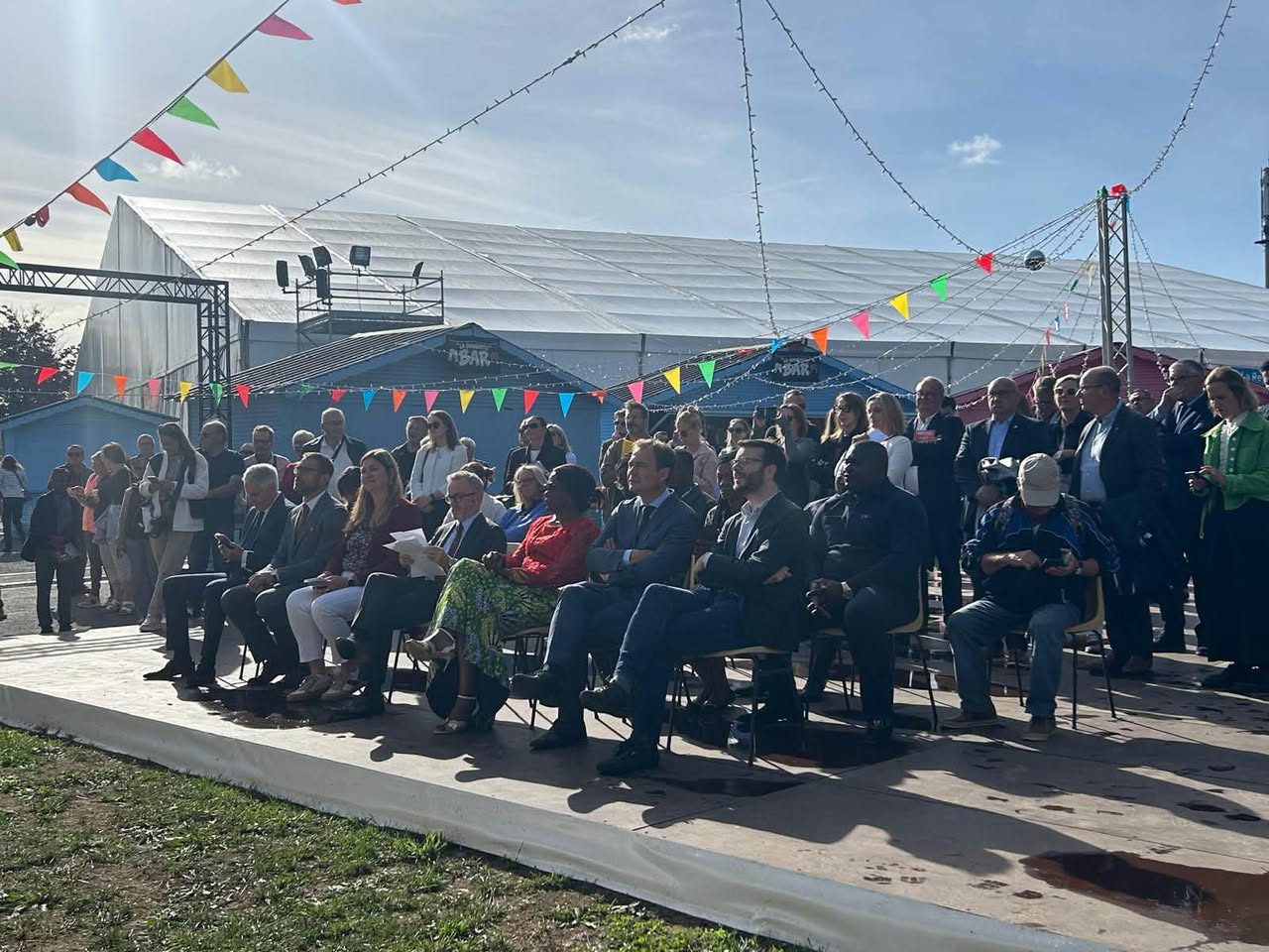 Présent vendredi dernier à l’inauguration de la Foire internationale de Caen