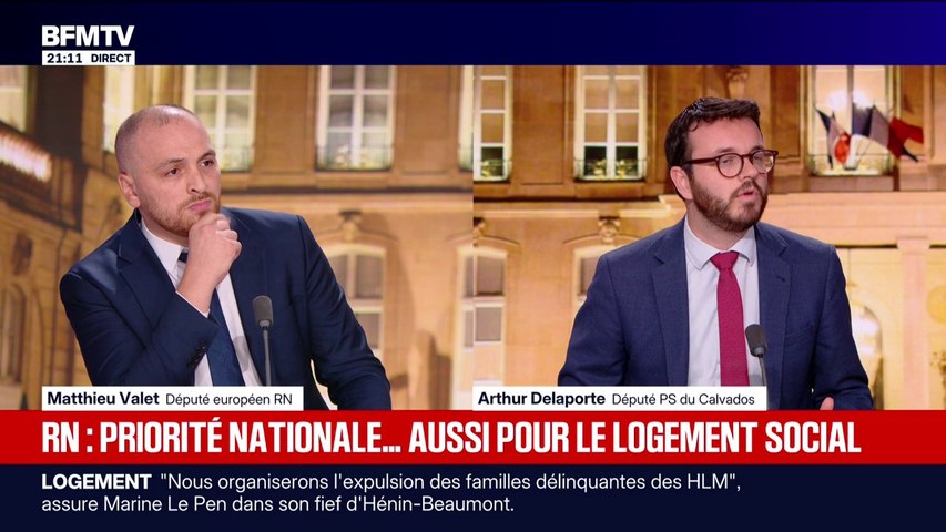 Sur BFM je démontre l&rsquo;hypocrisie du RN sur la question du logement