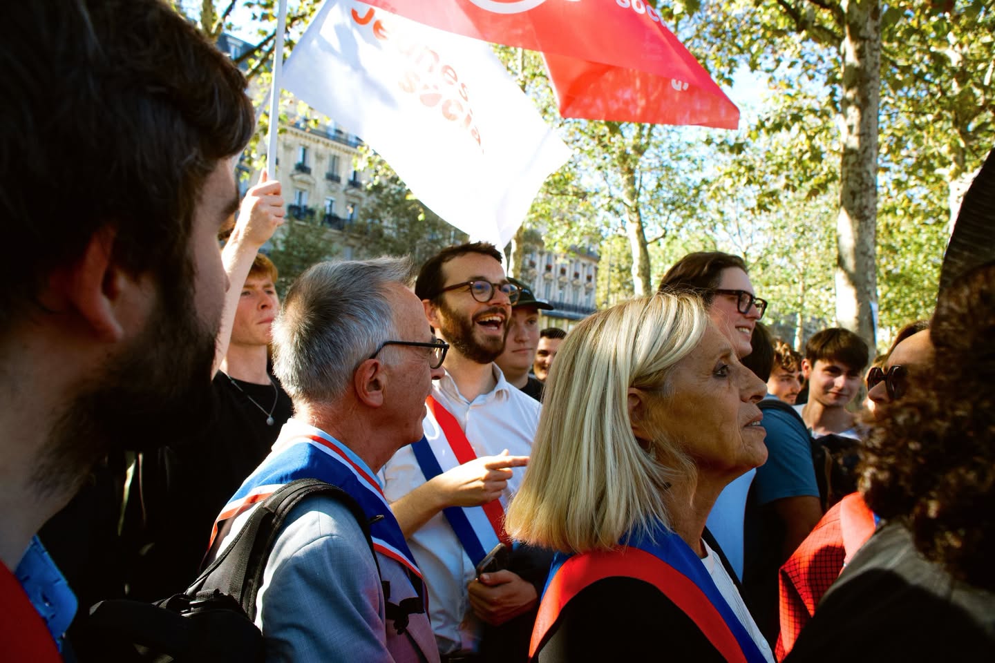 Manifestation pour les lycéens et lycéennes