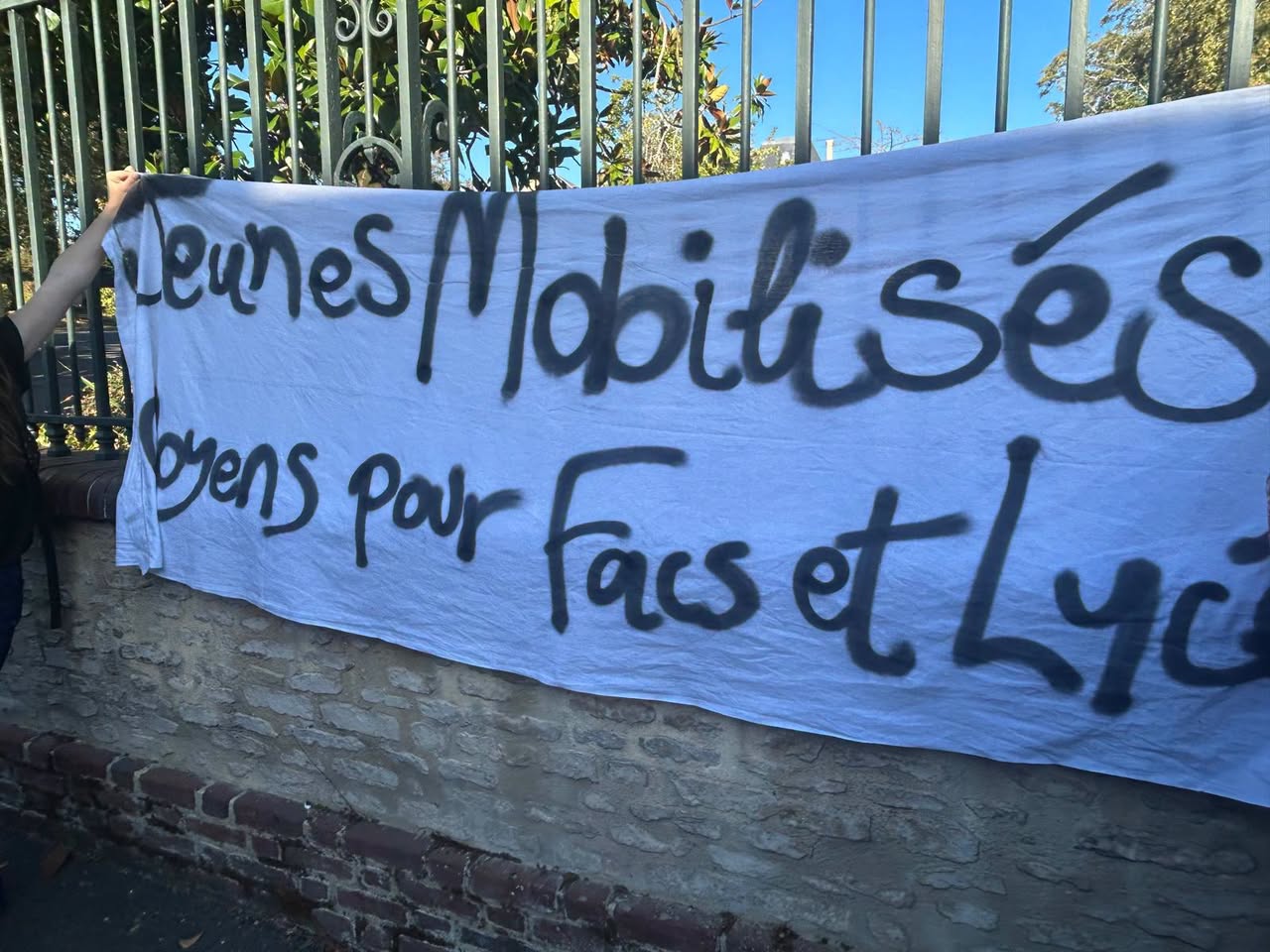 Mobilisation des lycéennes et lycéens pour leur avenir : je les soutiens !